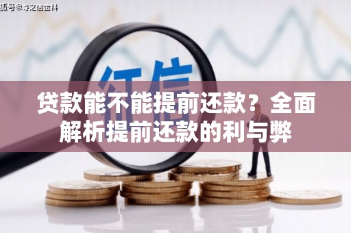 兴国贷款能不能提前还款？全面解析提前还款的利与弊