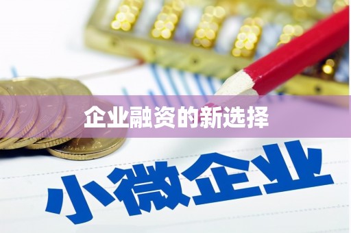 兴国企业融资的新选择