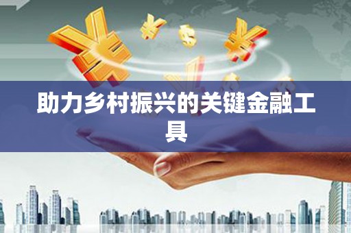 兴国助力乡村振兴的关键金融工具