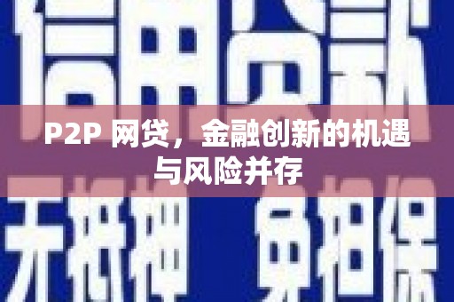 兴国P2P 网贷，金融创新的机遇与风险并存