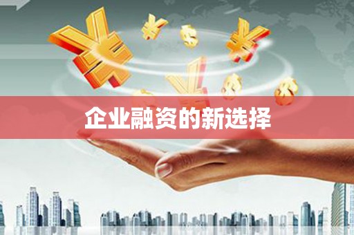 兴国企业融资的新选择