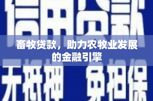 兴国畜牧贷款，助力农牧业发展的金融引擎
