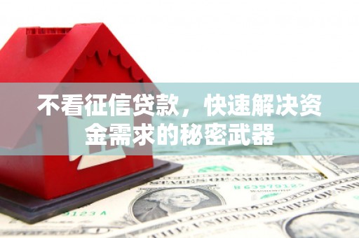 兴国不看征信贷款，快速解决资金需求的秘密武器