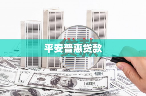 兴国平安普惠贷款