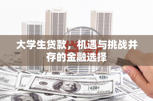 兴国大学生贷款，机遇与挑战并存的金融选择