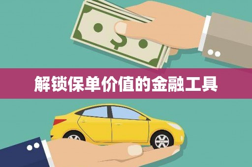 兴国解锁保单价值的金融工具